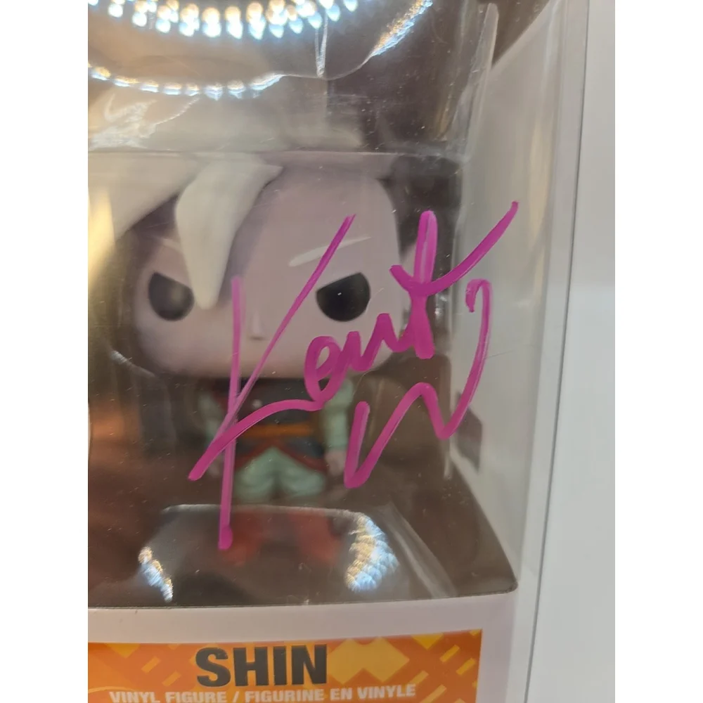 Funko Pop! Vinyl: Dragon Ball - Shin #1283 Autographed‎ By KENT WILLIAMS